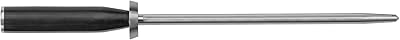 Ensemble d'affûtage classique en acier shen 9", aiguisage doux des bords des couteaux