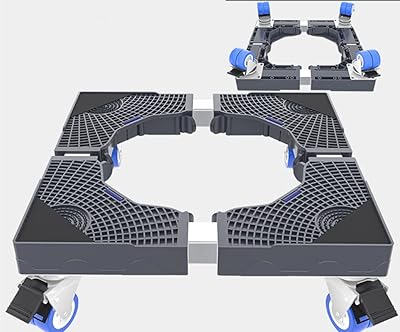 Support de réfrigérateur universel à base mobile pour lave-vaisselle - support mobile multifonctionnel - chariot télescopique réglable en acier inoxydable (4 roues doubles). Diaytar Sénégal : L'e-commerce qui vous ressemble