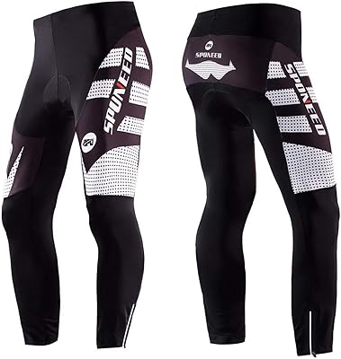 Collants de route rembourrés sponeed 4d pour hommes collants d'équitation pour vtt