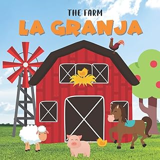 La ferme. la granja : livres en espagnol pour les enfants. animaux