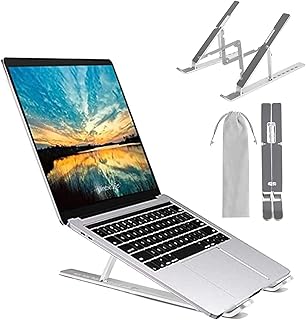 Support pour ordinateur portable support portable et tablette 6 angles réglables de bureau