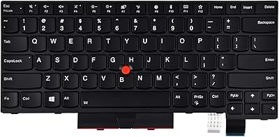 Clavier de remplacement pour lenovo thinkpad t470 t480 a475 a485, clavier rétroéclairé lenovo