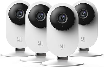 Caméra de vidéosurveillance intelligente yi, connexion wifi sans fil, caméra ip à vision