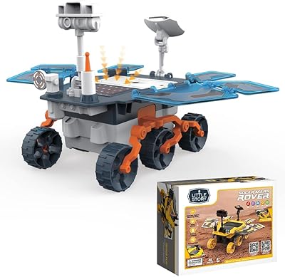 Easy kids smr_bu little story mars solar exploration car toy (46 pièces), série