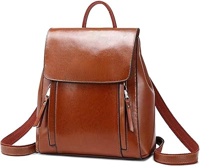 Sac à dos en cuir véritable pour femme, petit sac à dos
