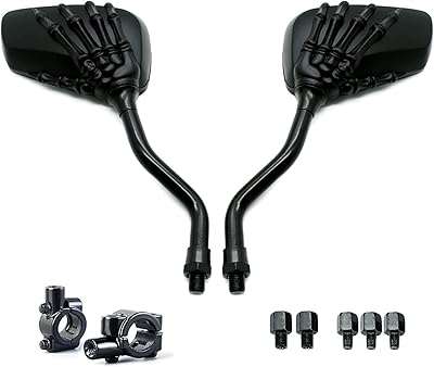 Rétroviseurs universels pour vtt brushdir 8 mm 10 boulon 7-8 pouces poignée