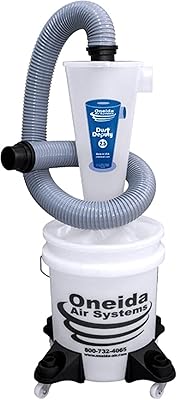 Onida air systems dustdipity 2.5 deluxe cyclone kit de séparation avec supports de roue et seau résistant pliable pour aspirateurs d'atelier humides/secs (dd 2.5 deluxe 5 gallons). Le meilleur du e-commerce discount réuni sur Diaytar