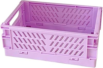 Hodore boîtes d'emballageformoving boîte de rangement boîte en plastique pliant conteneur de rangement panier fournitures de stockage à domicile bureau cosmétiques papeterie organisateur boîtes (taille : mini taille i). Vos marques préférées à prix réduits sur Diaytar