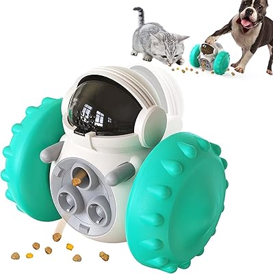 Jouet interactif pour animaux de compagnie (chiens et chats), distributeur de nourriture