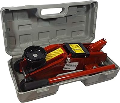 Cric hydraulique au sol (rouge)