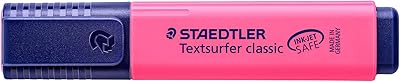 Surligneur stedtler classic textsurfer 364-23 - rose (paquet de 10)