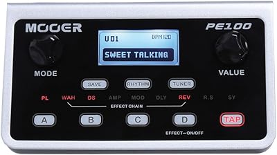 Effets de guitare moyer pe100 noir