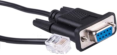 Câble adaptateur db9 rs232 vers rj11 pour servomoteur mega-fabs d1 d1-dnt07a d1 dnt08a
