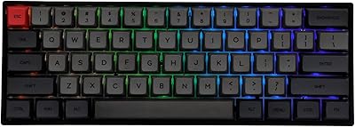 Epomaker skyloong sk61 touches 60% clavier mécanique de jeu filaire échangeable à chaud