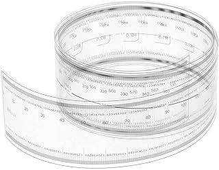 Règle flexible harvington 60 cm 0,1 mm avec lignes d'angle r