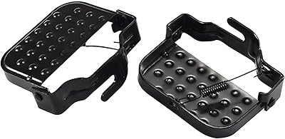 1 paire de pédales de vélo universelles rétro en acier 13 x