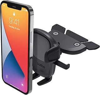 Support de téléphone portable avec support de voiture d'ayoti avec emplacement pour cd