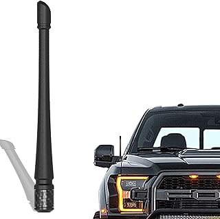 【ttqk】antenne compatible avec ford f150 2009-2022 | remplacement d'antenne en caoutchouc de 7"