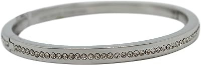 Bracelet jonc ring it up avec cristaux argentés kate spade pour femme