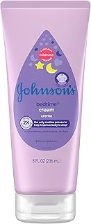 Crème hydratante pour le corps johnson's baby bedtime avec parfum relaxant et massage
