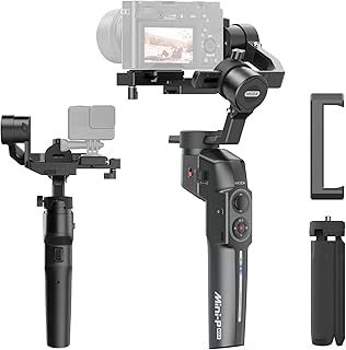 Stabilisateur de cardan pour smartphone moza mini b, cardan pliable à 3 axes