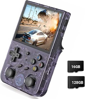 Console de jeu vidéo numérique portable rg353v, 16 go + 128 go, 25