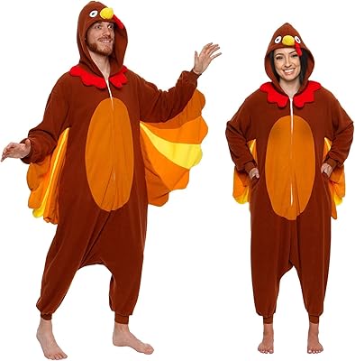 Costume de nuit de dinde argentée - pyjama de thanksgiving pour adultes - cosplay - pyjama animal. Shopping en ligne au Sénégal ? Pensez Diaytar !