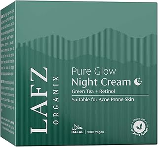 Lefz pure glow crème de nuit pour peaux à tendance acnéique à base