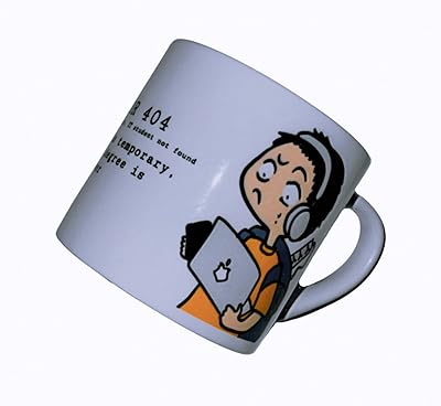 Tasse de personnalité d'étudiant en informatique