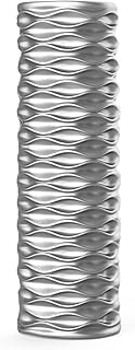 Grand vase en céramique argenté de 156" grand sol pour la décoration maison