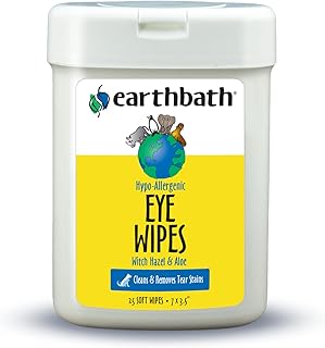 Lingettes humides earthpath all natural pour les yeux, 25 pièces, blanches