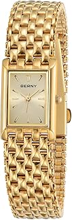 Montres en or berny pour femmes, mise à jour, montre-bracelet à quartz