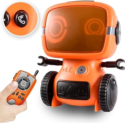 Jouet robot pour enfants, animal de compagnie télécommandé interactif avec talkie-walkie et mode