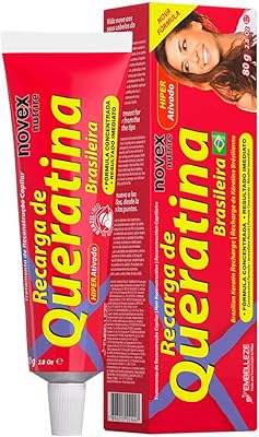 Tube de recharge sans rinçage à la kératine brésilienne novex, 80 g. L'univers du discount accessible 24/7 sur Diaytar Sénégal