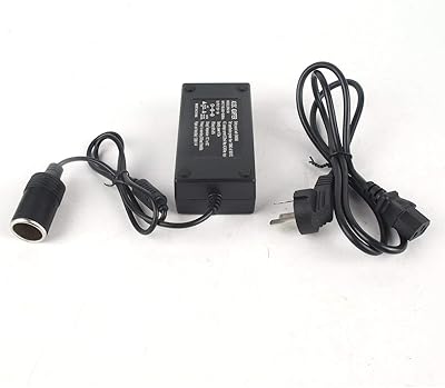 Convertisseur adaptateur ac 220v à 12v 60w 5 amp dc, convertisseur allume-cigare