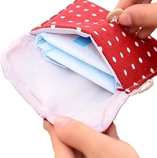 Sacs pour serviettes hygiéniques en coton patchwork pour filles de la boutique