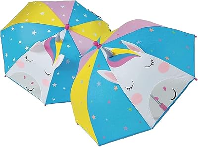 Parapluie licorne arc-en-ciel 3d floss & rock