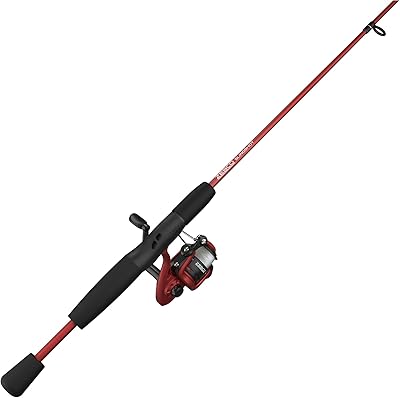 Moulinet et canne à pêche zebco slingshot durable en fibre de verre