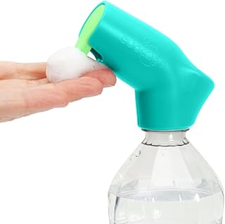 Bouchons rechargeables suds2go paquet de 2 ajustement universel transforme la plupart des bouteilles