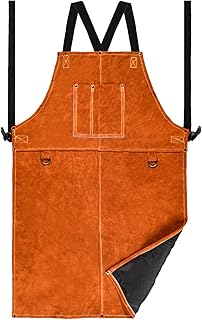 Tablier de soudage en cuir - tablier résistant à la chaleur et aux