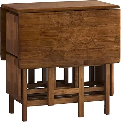 Ensemble de table à manger pliante, table de cuisine avec 4 chaises, petite