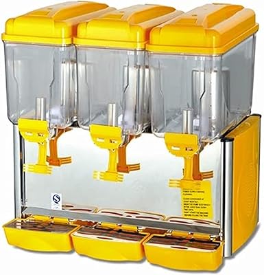 Distributeur de boissons commercial, 12 l x 3 paquets, distributeur de jus commercial