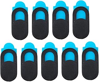 Musisaly 9 pièces couverture de caméra de téléphone autocollants de téléphone curseur