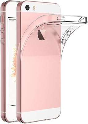 Coque arrière transparente absorbant les chocs en gel tpu flexible et caoutchouté