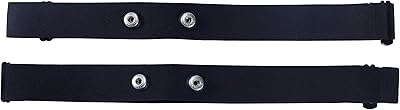 Sangle pectorale de remplacement pour moniteur de fréquence cardiaque rich green valley, sangle
