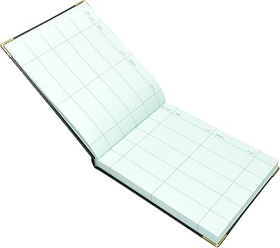 Livre d'or fis (arabe/anglais) 250 x 200 mm, noir - fsclvisitor