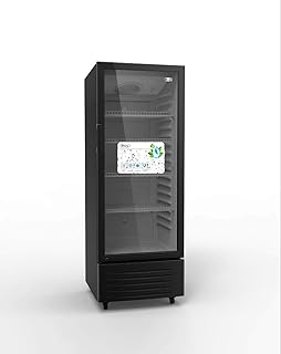 Refroidisseur de bouteilles vertical 320 l, refroidisseur d'affichage, tersc320w - garantie 1 an