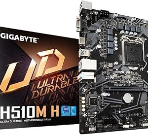 Carte mère ultra durable gigabyte h510m h avec vrm à double étage 6+2, conception pcie 4.0*. Diaytar : Des prix qui défient toute concurrence