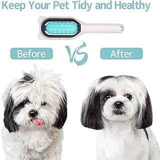 Brosse pour chiens et chats et peigne pour animaux de compagnie de amana