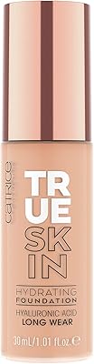Fond de teint hydratant catrice true skin n° 030 sable neutre nude, peau